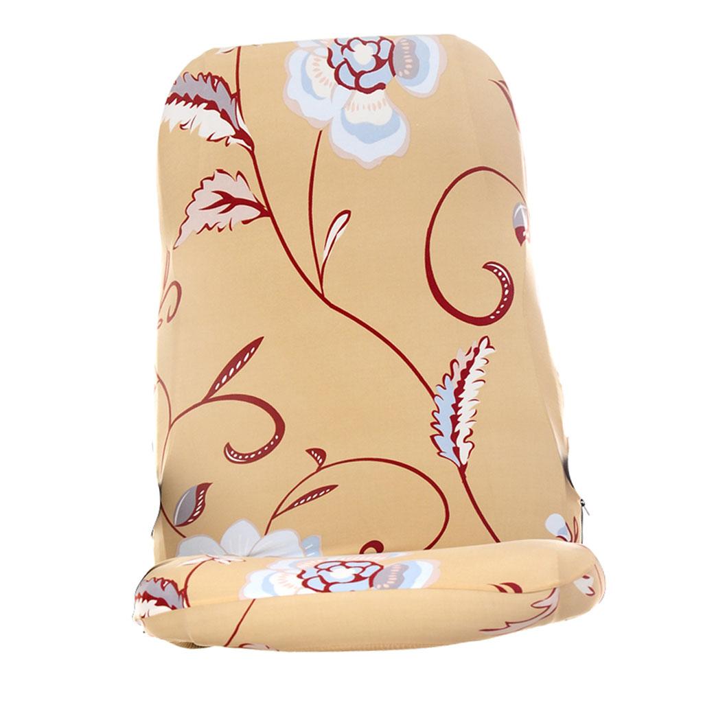 Floral Pattern Stretchable Office Computer Chair Covers Slipcover 3