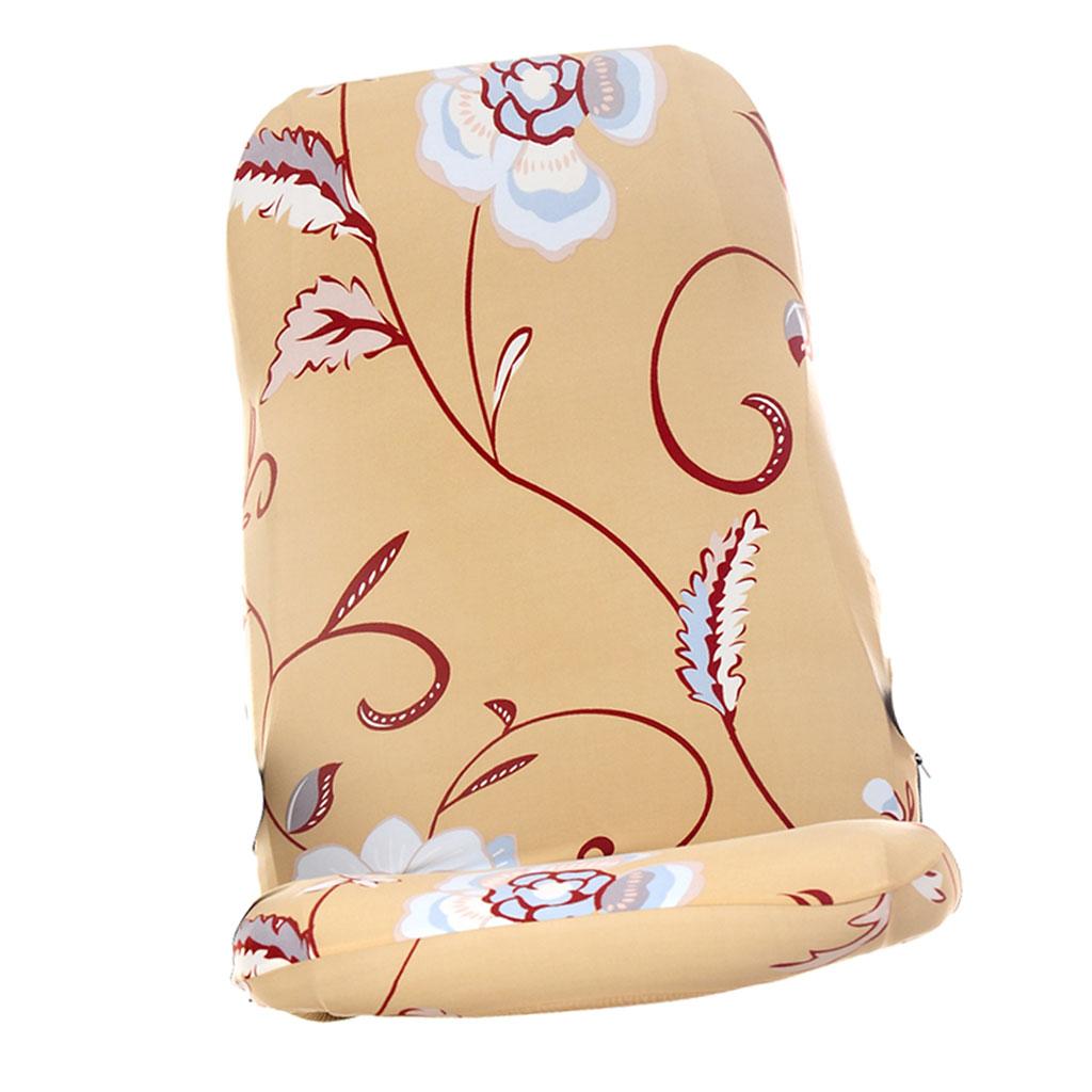 Floral Pattern Stretchable Office Computer Chair Covers Slipcover 3