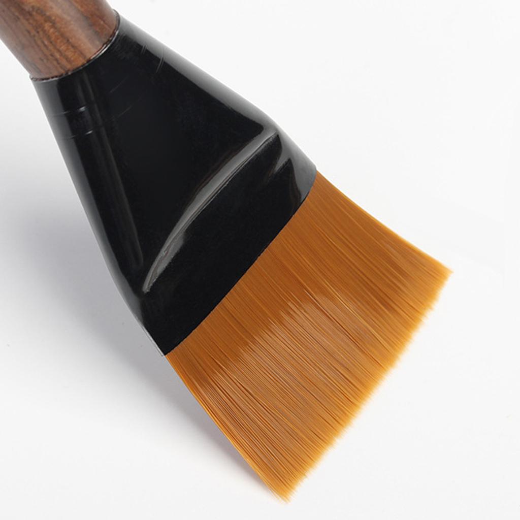 Chinese Ebony Gongfu Tea Tool Tea Brush for Teapot Style_3