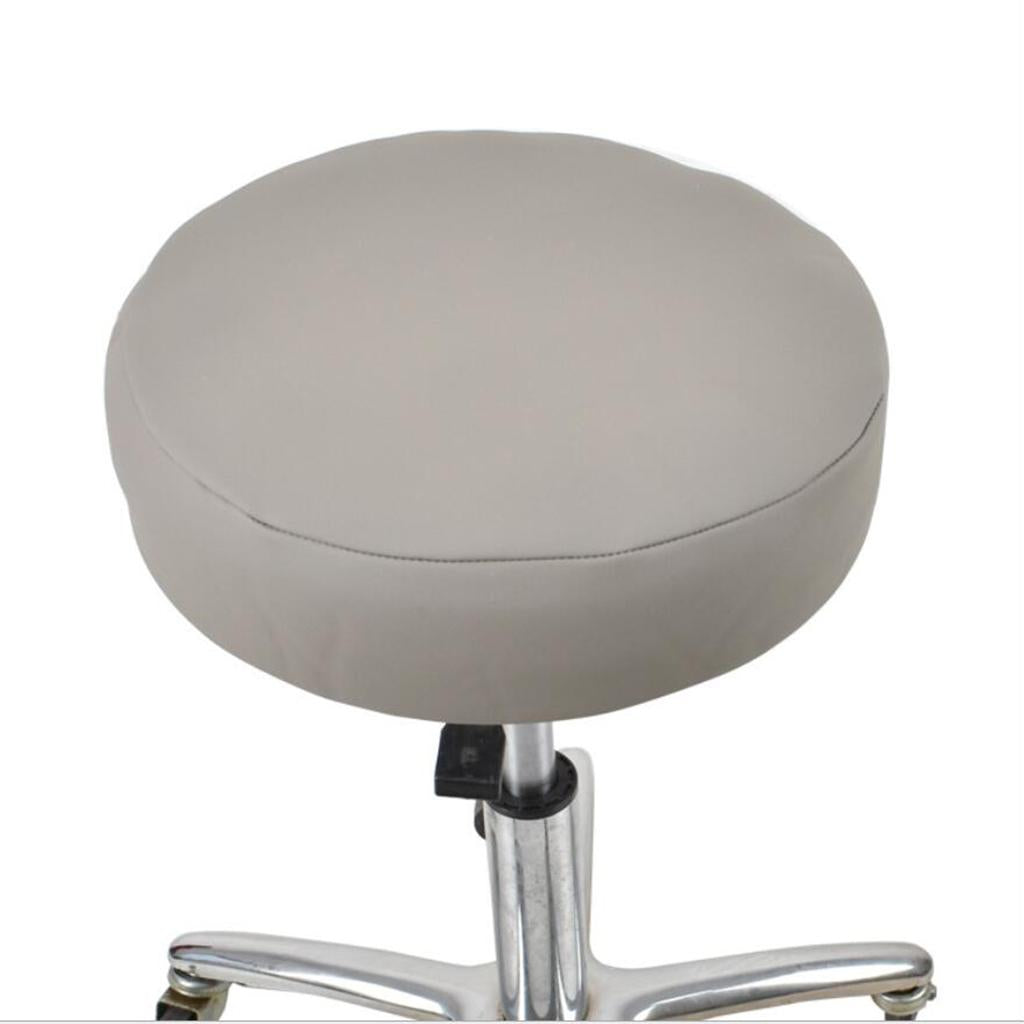 Stretchy Round Bar Stool Cover Chair Seat Cushion 40cm Grey