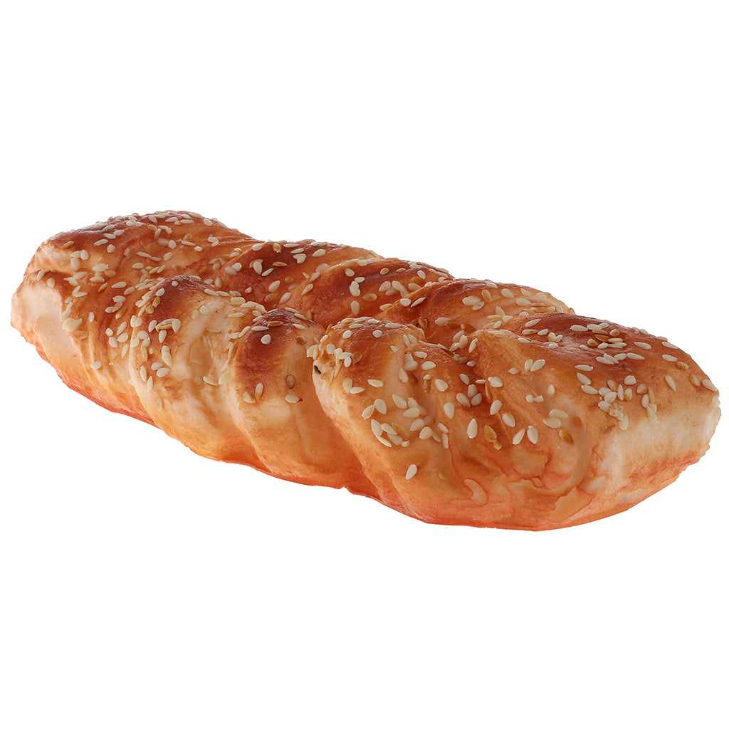 Artificial Sesame Bread Simulation Realistic Food Dessert