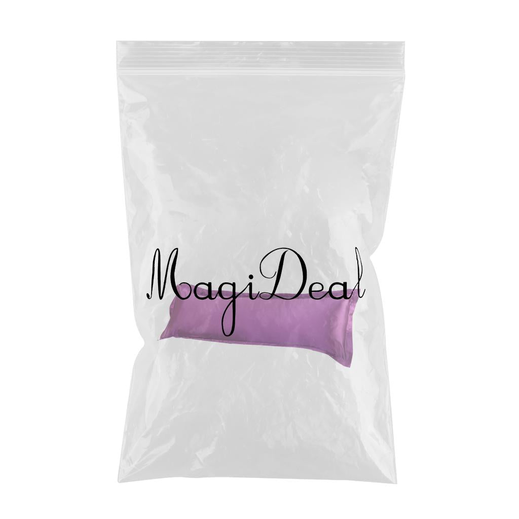Luxury Silk Body Pillow Cover Pillowcase Replacement Violet-150x48cm
