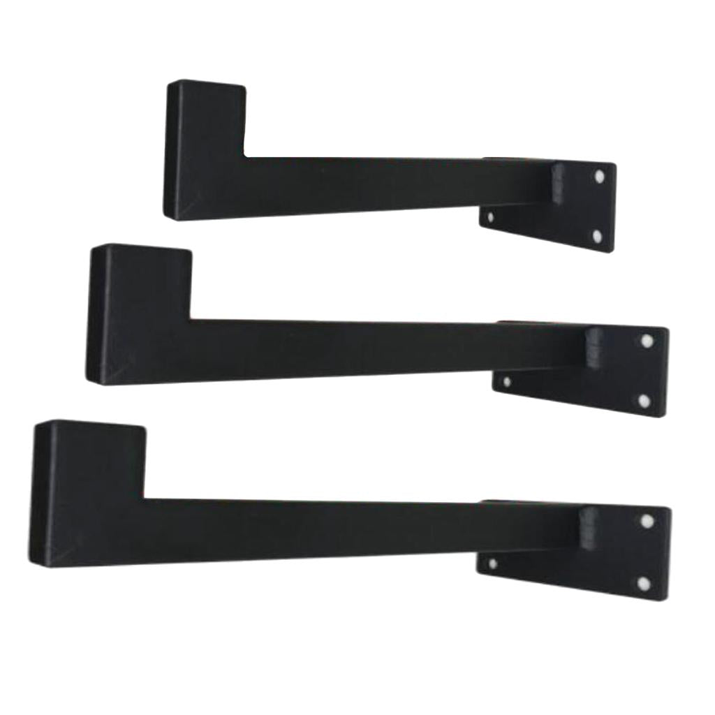 Wall Mounted Iron Bracket Industrial Scaffold Board Shelf Brackets 20cm