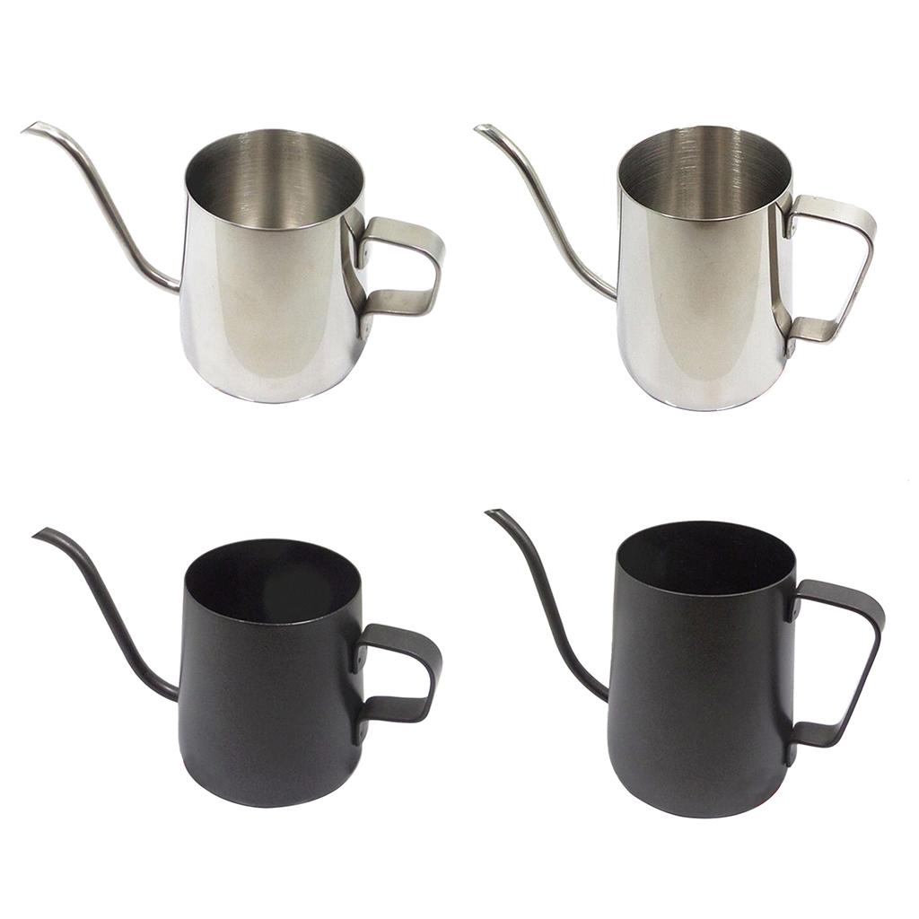 Stainless Steel Coffee Pot Gooseneck Coffee Kettle Tea Pot 250ml