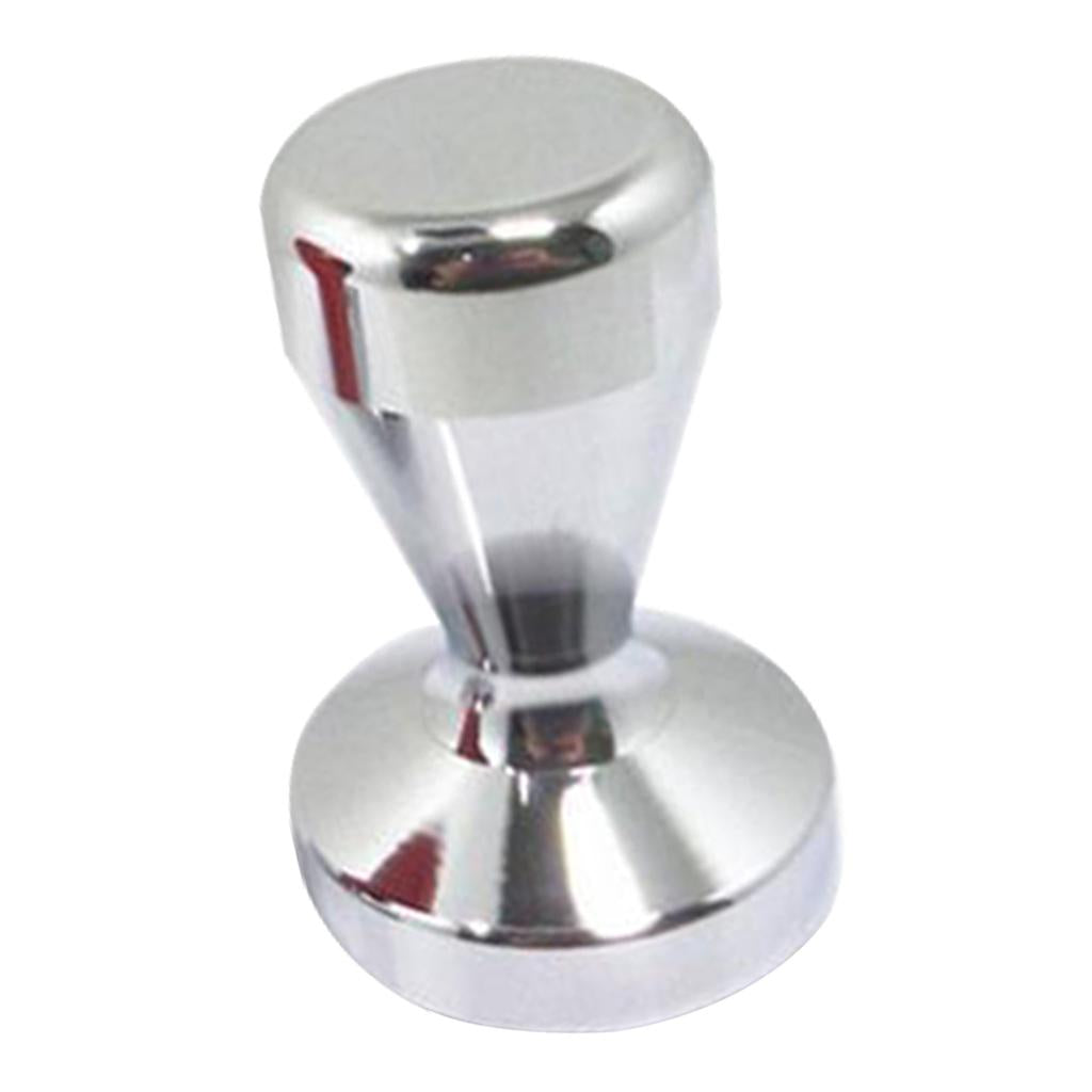 Stainless Steel Espresso Tamper Premium Barista Coffee Tamper Silver-49mm