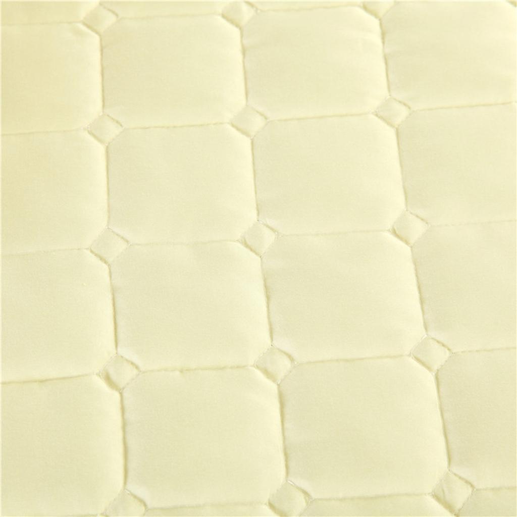 Soft Beauty Massage Bed Sheet With Pillowcase and Stool Cover Beige
