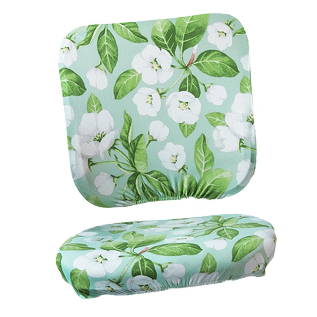 Removable Stretchable Soft Slipcover Office Computer Chair Covers Style_6