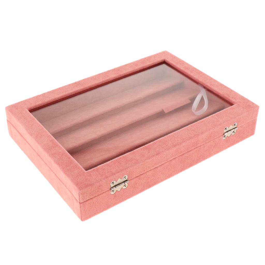 Jewelry Earrings Display Case Storage Box Organizer Holder Hanger Gift M