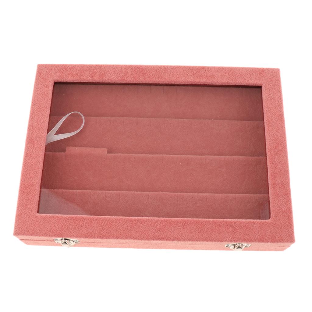 Jewelry Earrings Display Case Storage Box Organizer Holder Hanger Gift M