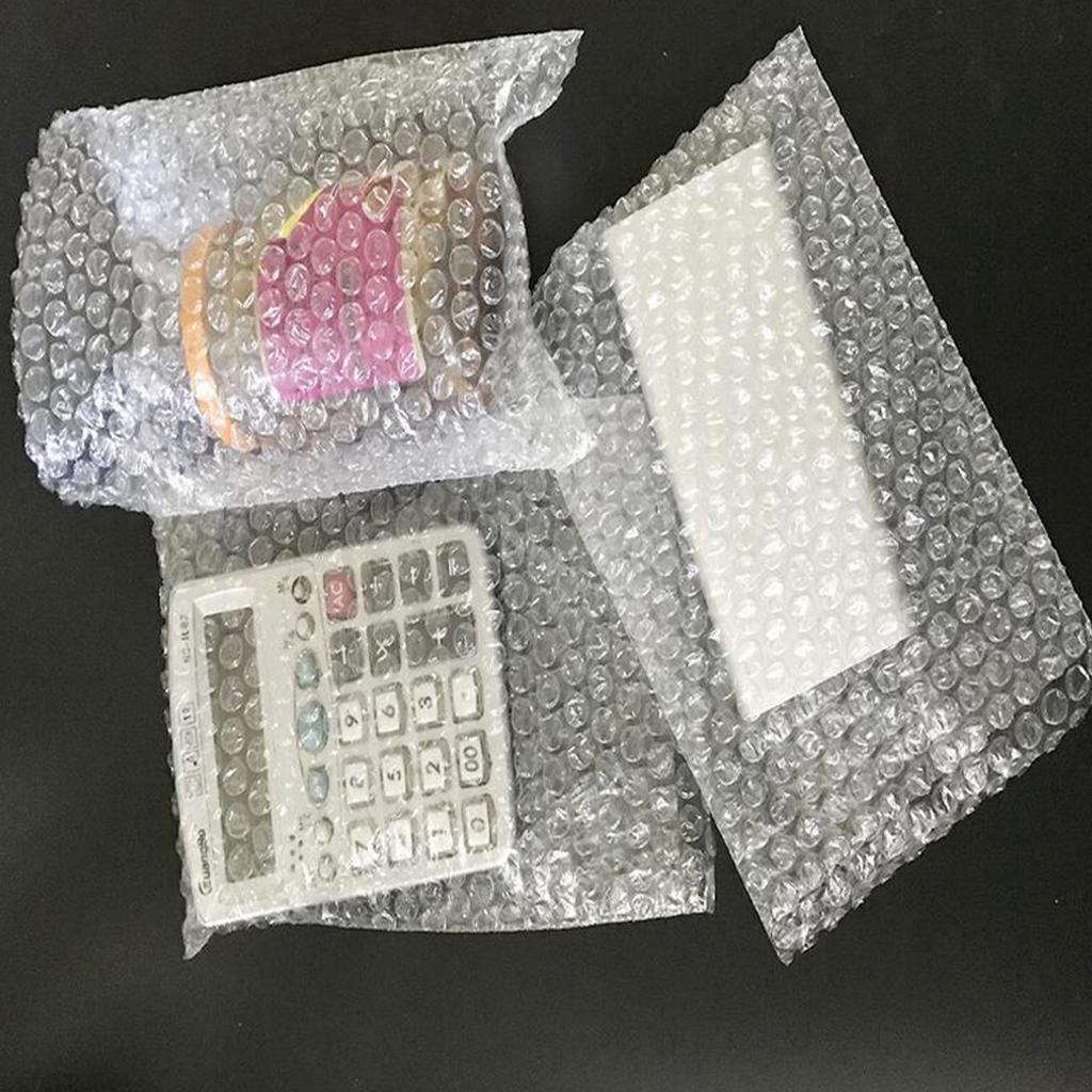 50pcs, Bubble Out Pouches Bags Wrap Cushioning Transparent 25x35cm
