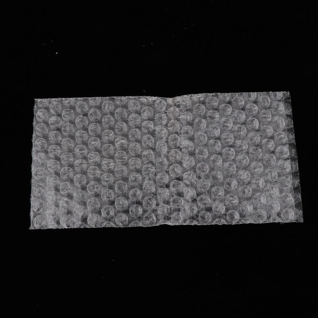 Pack of 50, Bubble Out Pouches Bags Wrap Cushioning Clear 10x20cm