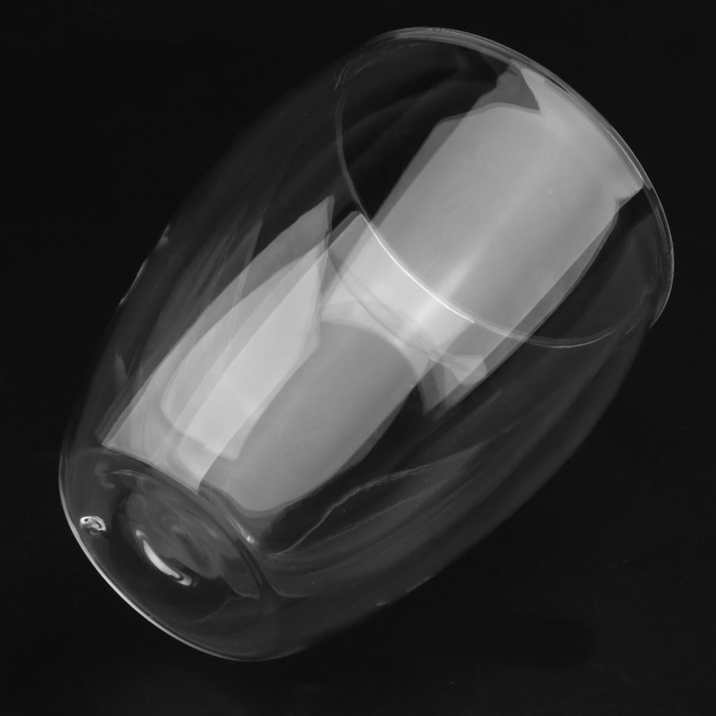 Glass Cup Double-Layer Glass Coffee Mugs