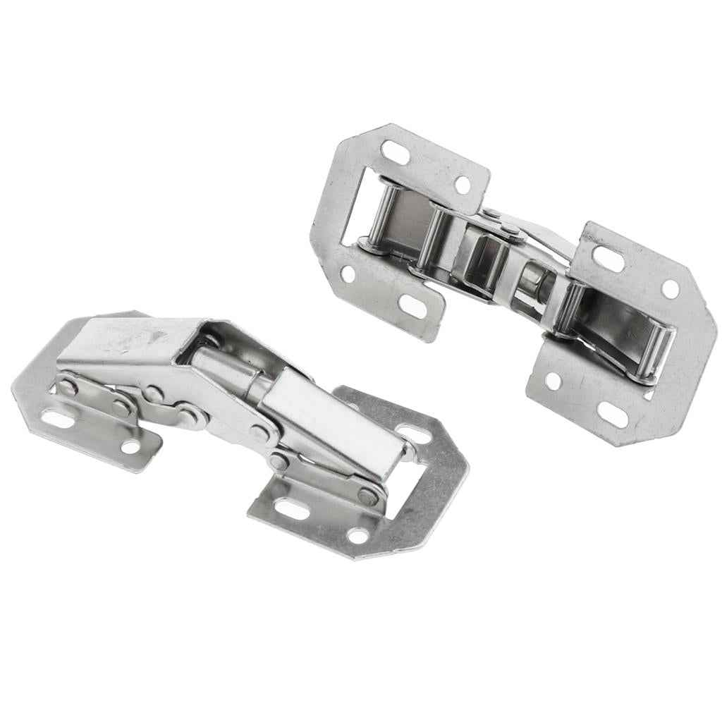 4inch HOME CABINET CLIP ON CONCEALED FULL OVERLAY DOOR HINGE HARDWARE TOOL