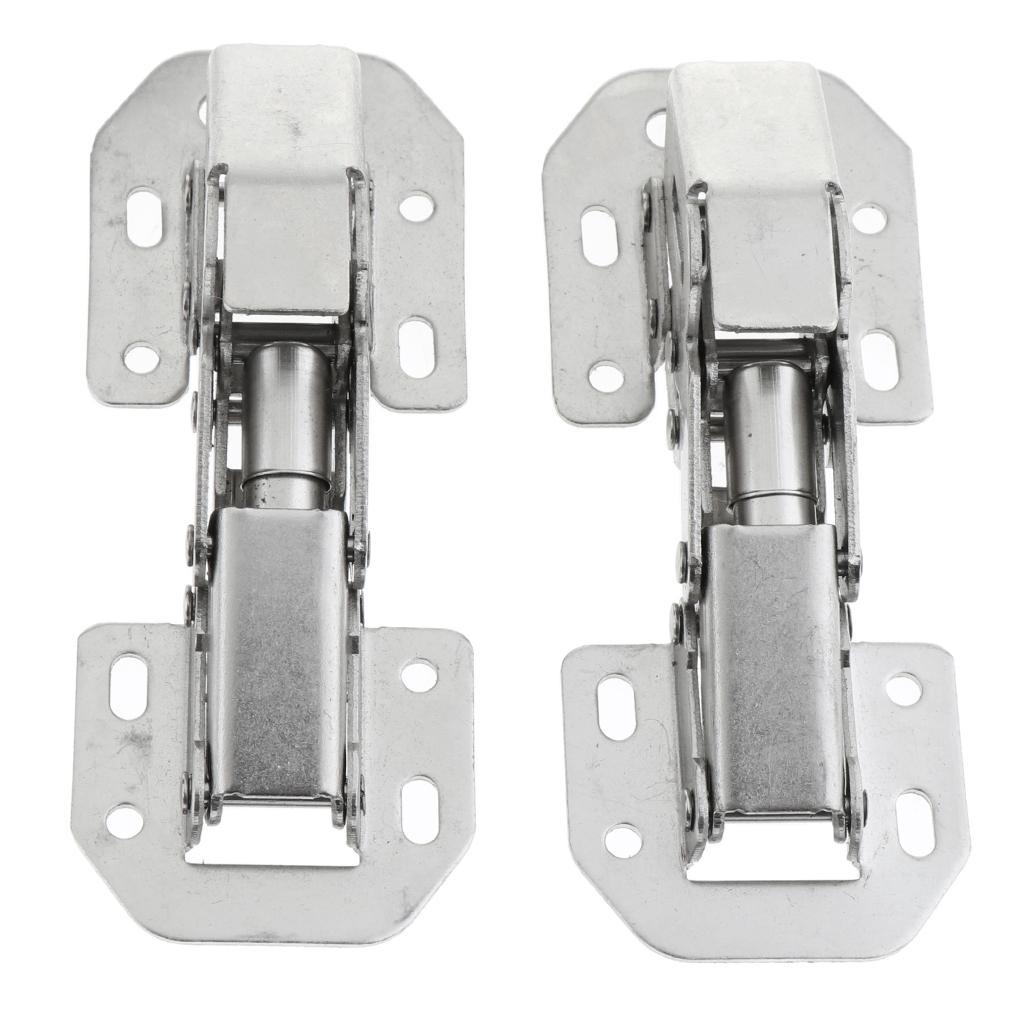 Stainless Steel Door Hinges Cupboard Furniture Door Box Spring Hinges 4inch