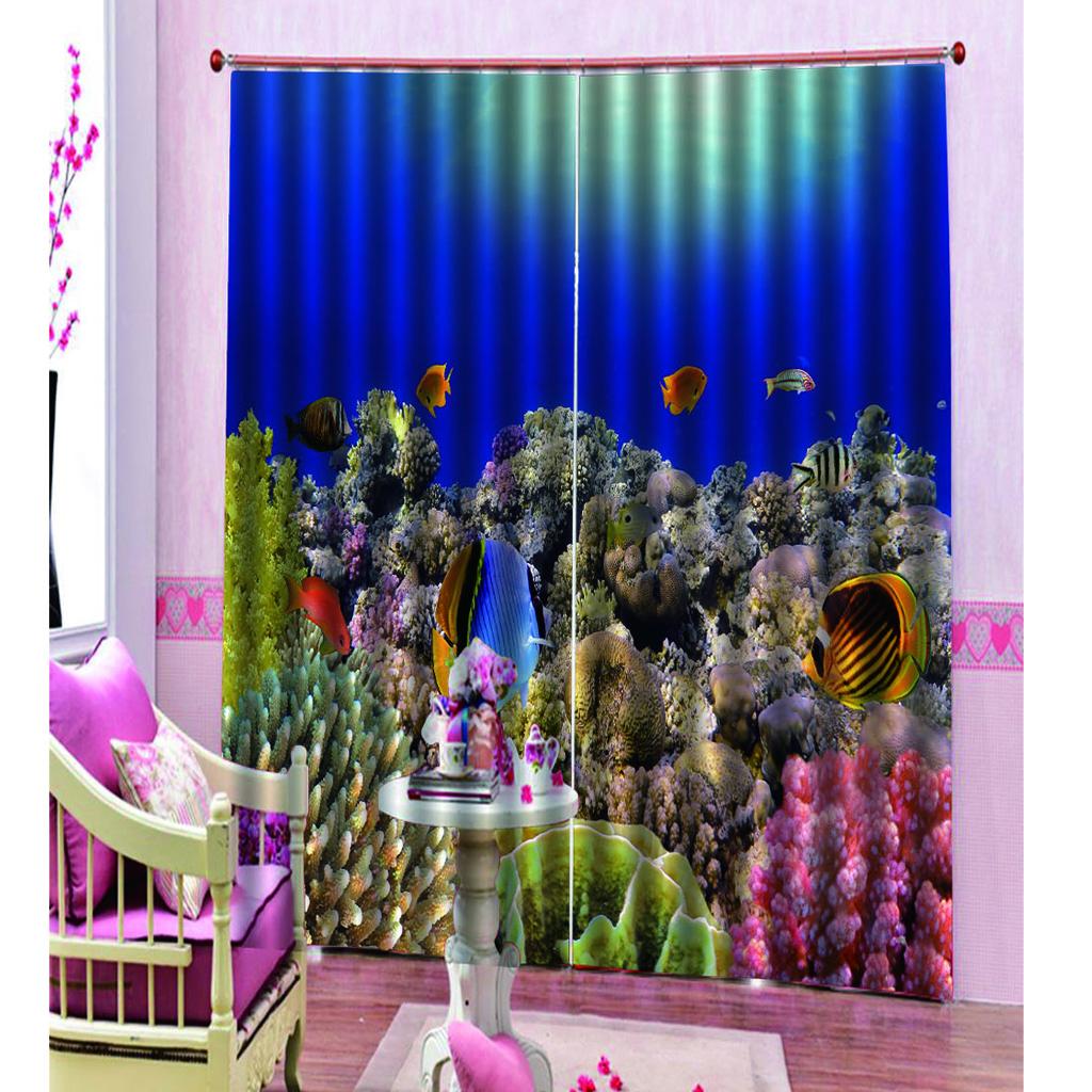 Beautiful Waterproof Blackout Curtains for Kids Room Living Room Style-1