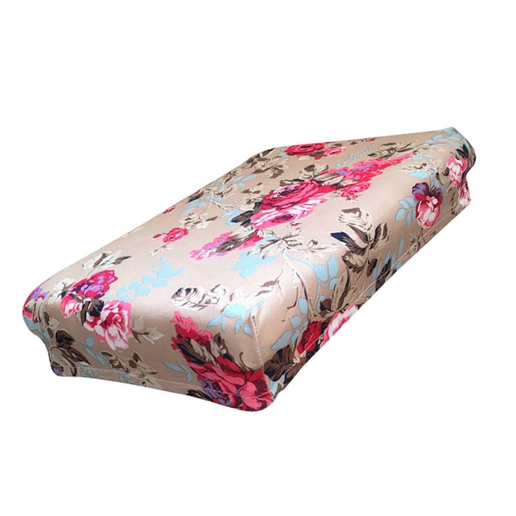 Stool face dust cover dressing table stool set Chinese style Flower 4