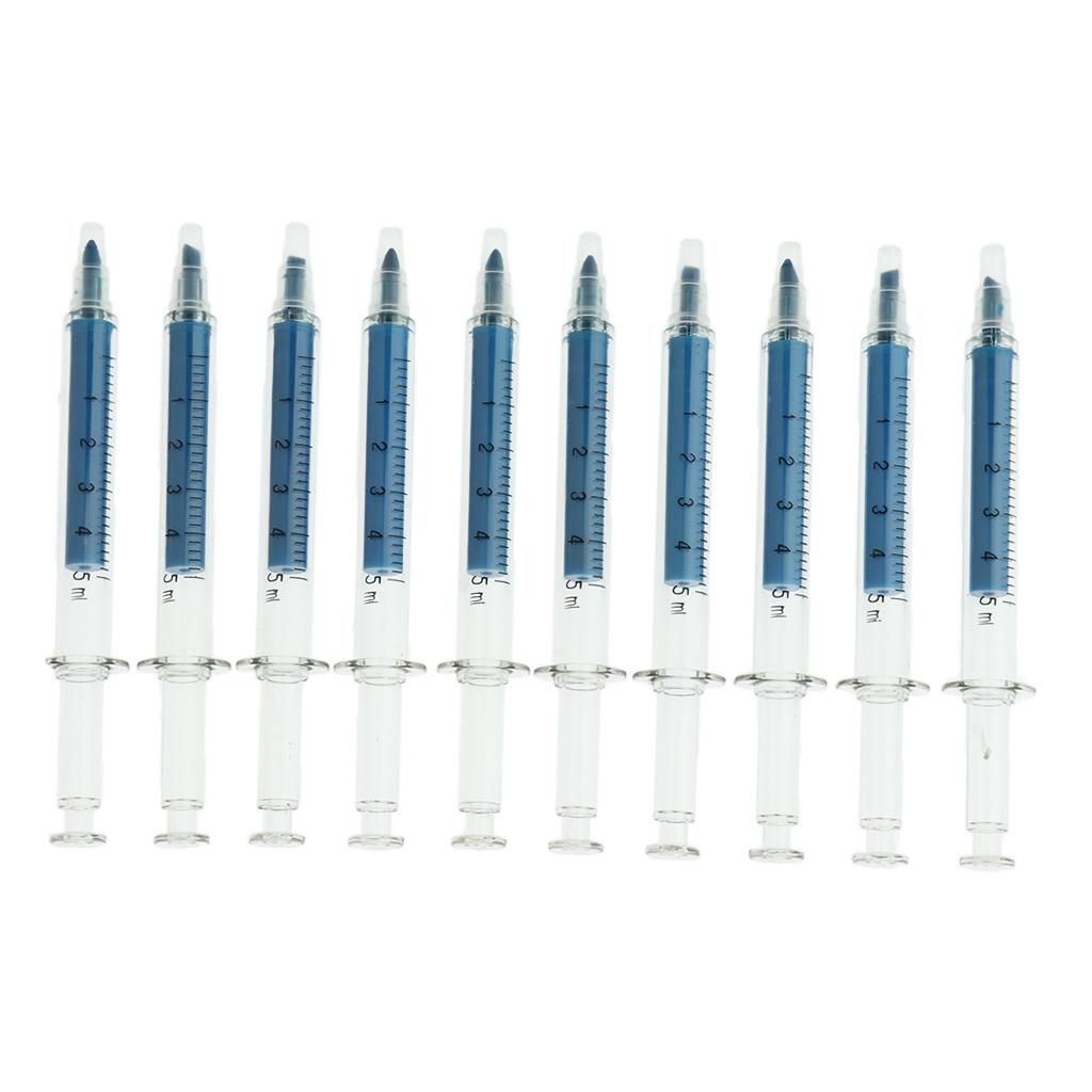 10 Pieces Creative Highlighter Pens Fluorescent Marker for Kids Blue