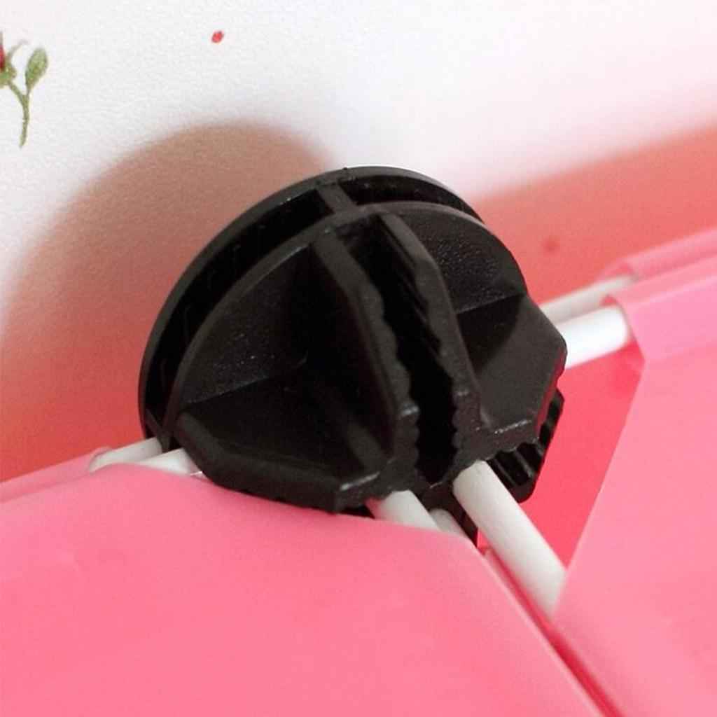 10 Pack Wire Cube Plastic Connectors for Modular Organizer and Wire Grid Cube Storage Shelving