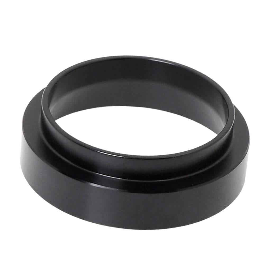 Aluminum Coffee Dosing Ring Replacement Dosing Funnel Black_51mm