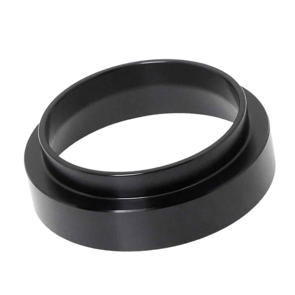 Aluminum Coffee Dosing Ring Replacement Dosing Funnel Black_51mm
