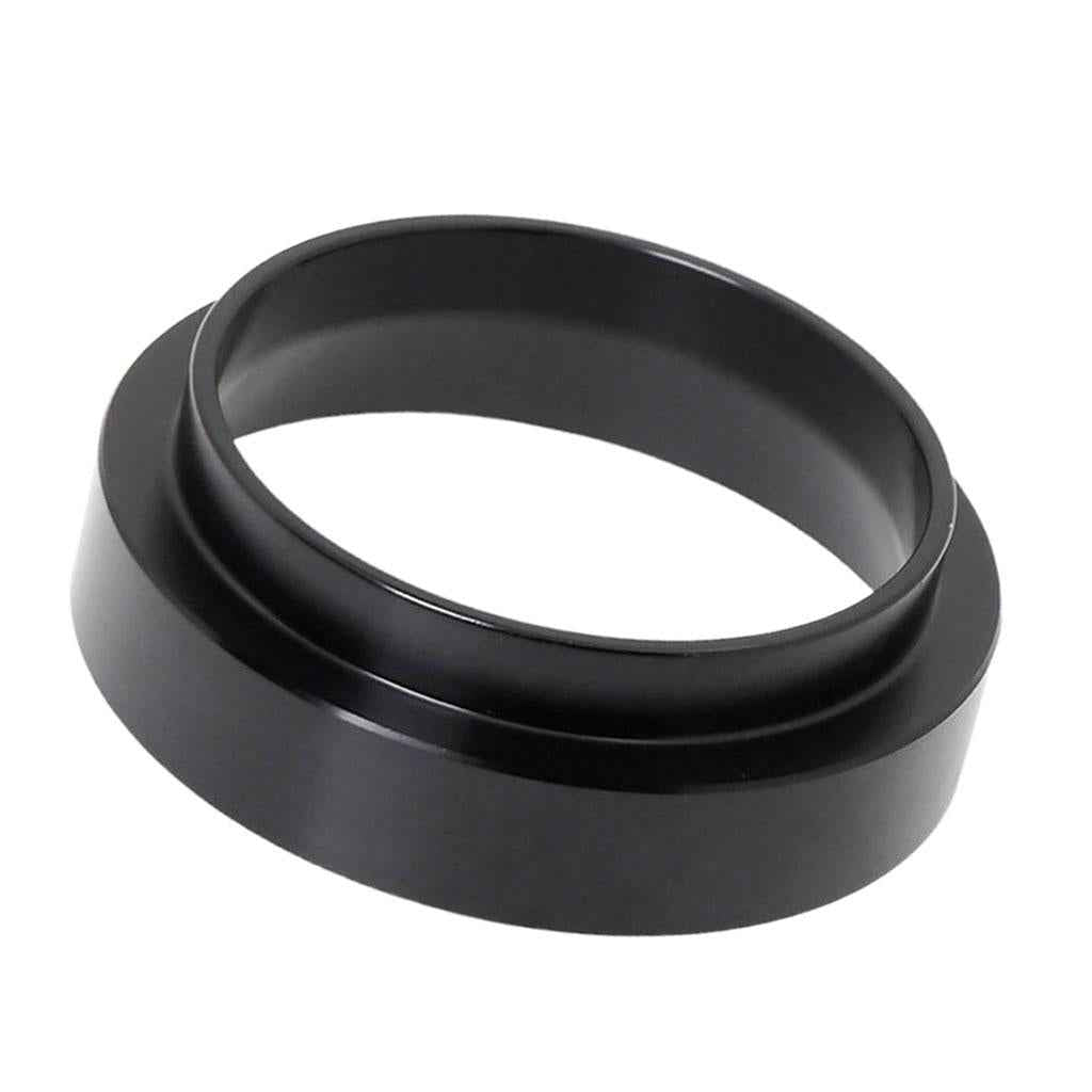 Aluminum Coffee Dosing Ring Replacement Dosing Funnel Black_51mm