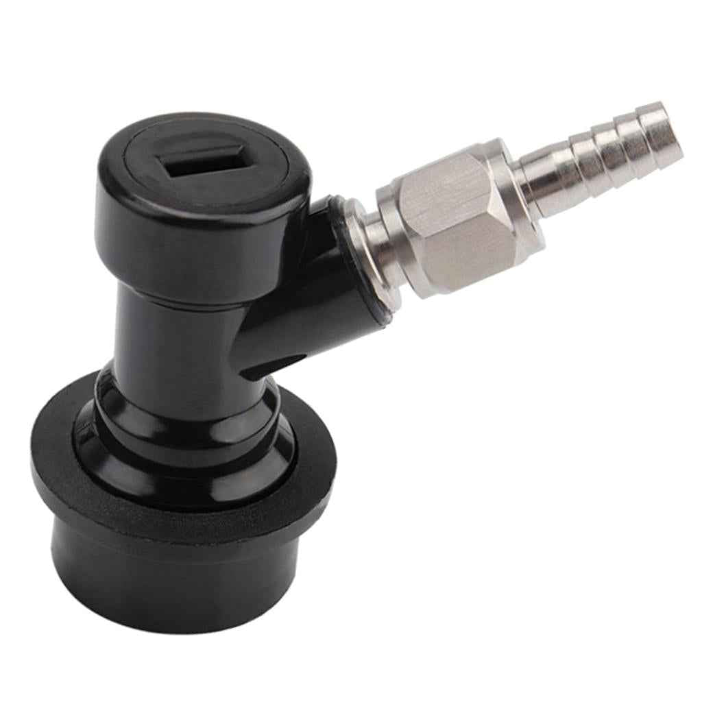 Ball Lock Gas & Liquid Threaded Assemblies Disconnects Kit New Black