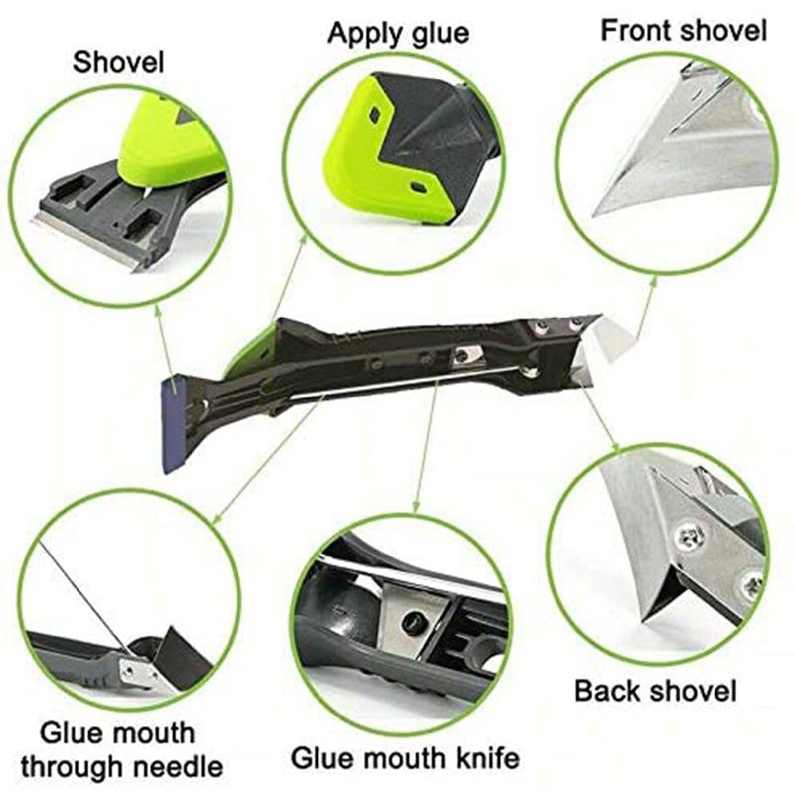 10pcs/set Caulk Remover Scraper Caulking Finishing Tools for Bathroom Floor