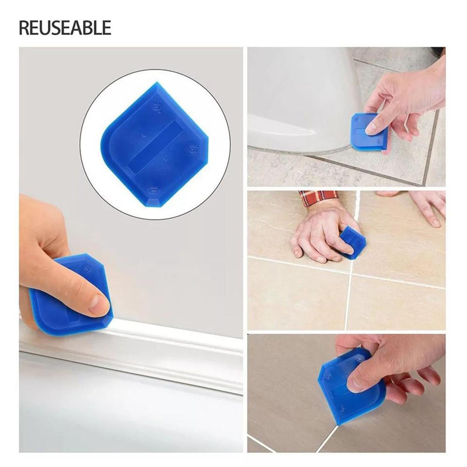 10pcs/set Caulk Remover Scraper Caulking Finishing Tools for Bathroom Floor