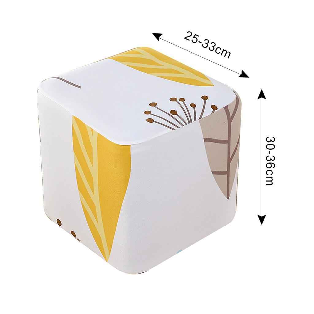 Stretch Ottoman Cover Furniture Form Fit High Elasticity  G