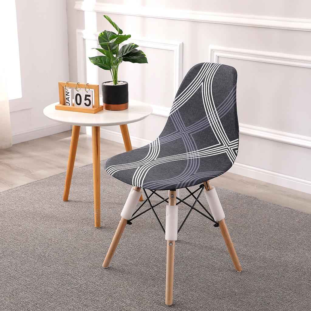 Stretch Shell Chair Seat Cover Banquet Home Hotel Dining Room Soft Slipcover color 2