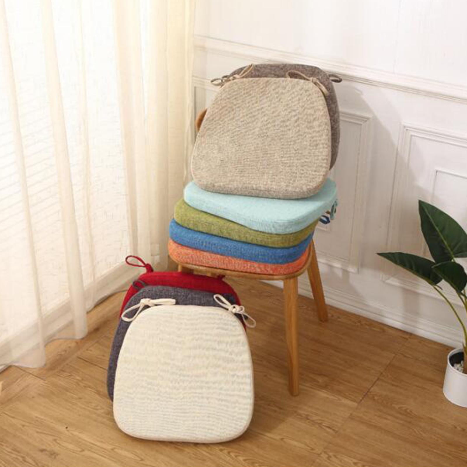 Chair Seat Cushion Pad Office Home Chair Cushion Chair Pad Blue
