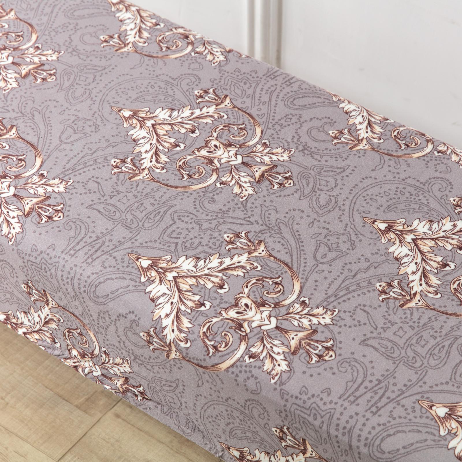 Bench Covers High Stretch Slipcover for Dining Room Bench Seat Cushion Cover F