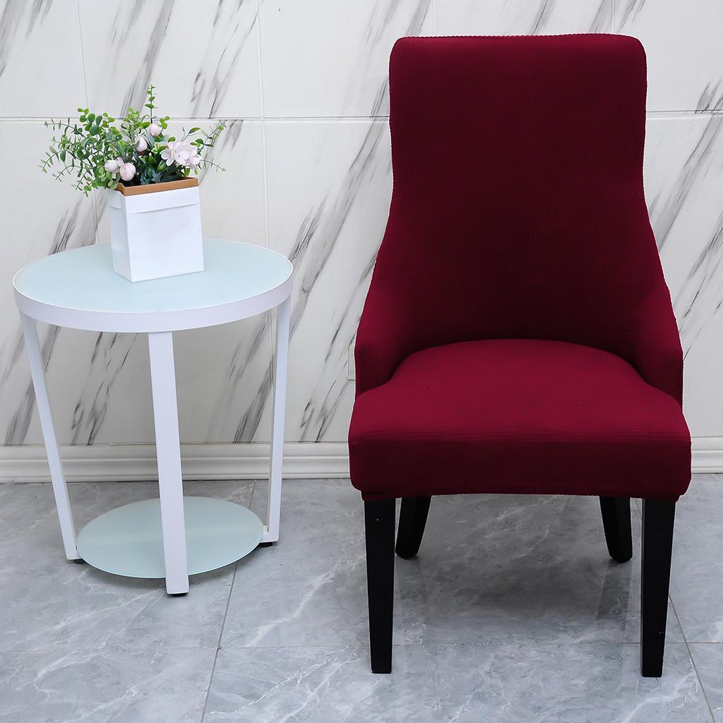 Chair Protector Protector European Modern Seat Cover for Internet Cafe Kids Wine red