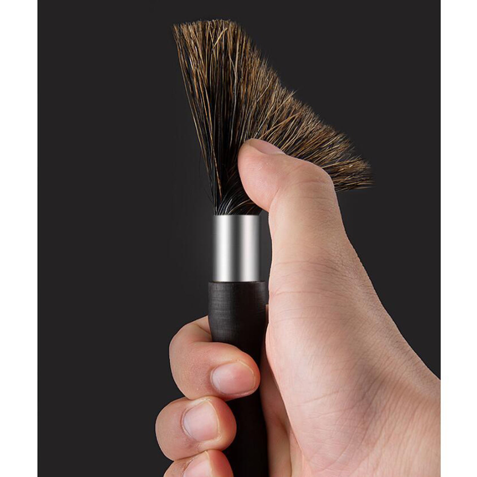 Coffee Grinder Machine Cleaning Brush Wooden Handle 20.5cm