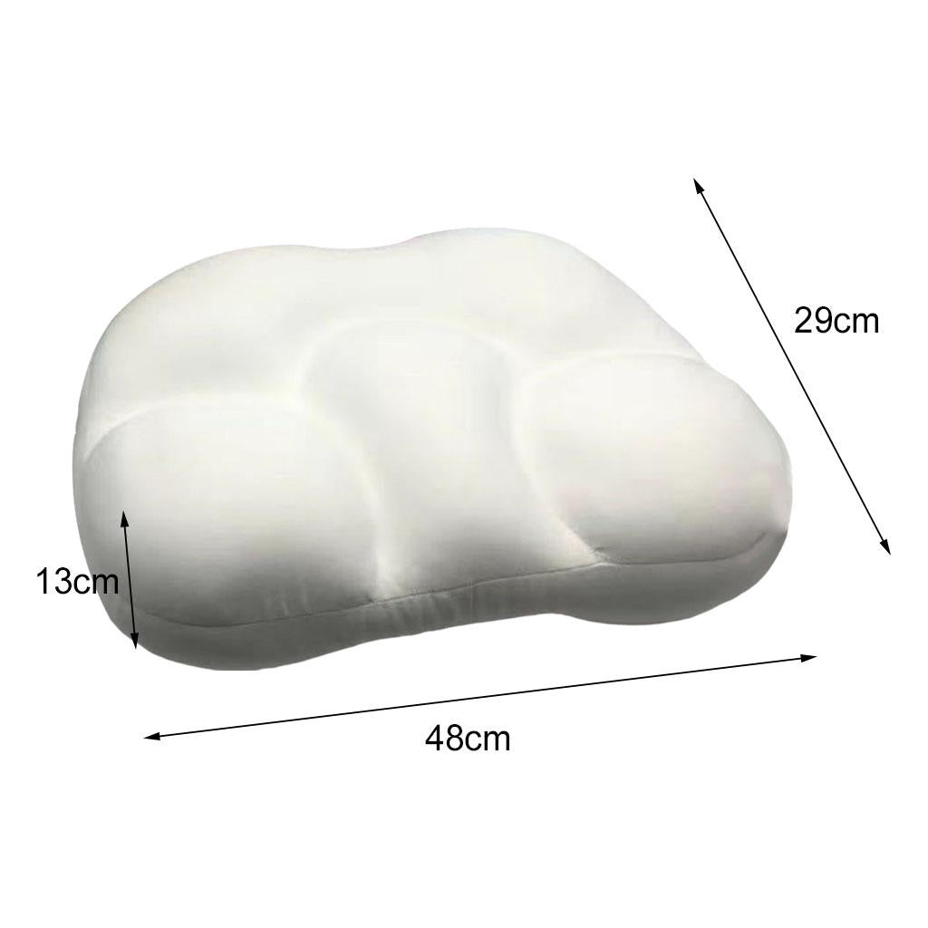 All-Round Sleep Pillow 3D Memory Foam Neck Support Pillow White