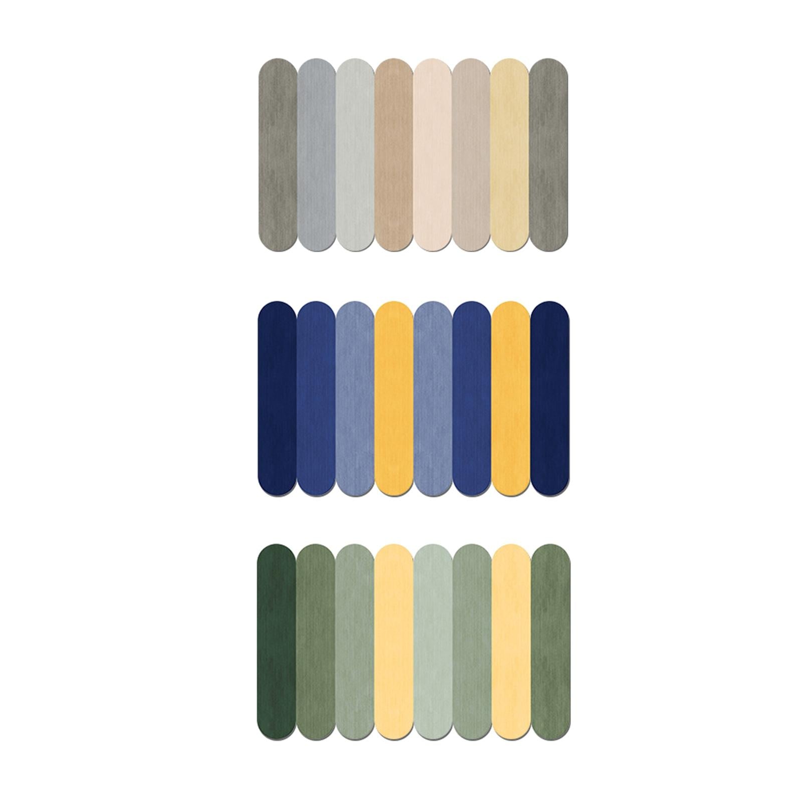 Diatom Mud Soft Bathroom Rug Comfortable for Bath Mat 50x80cm Washable Green Yellow