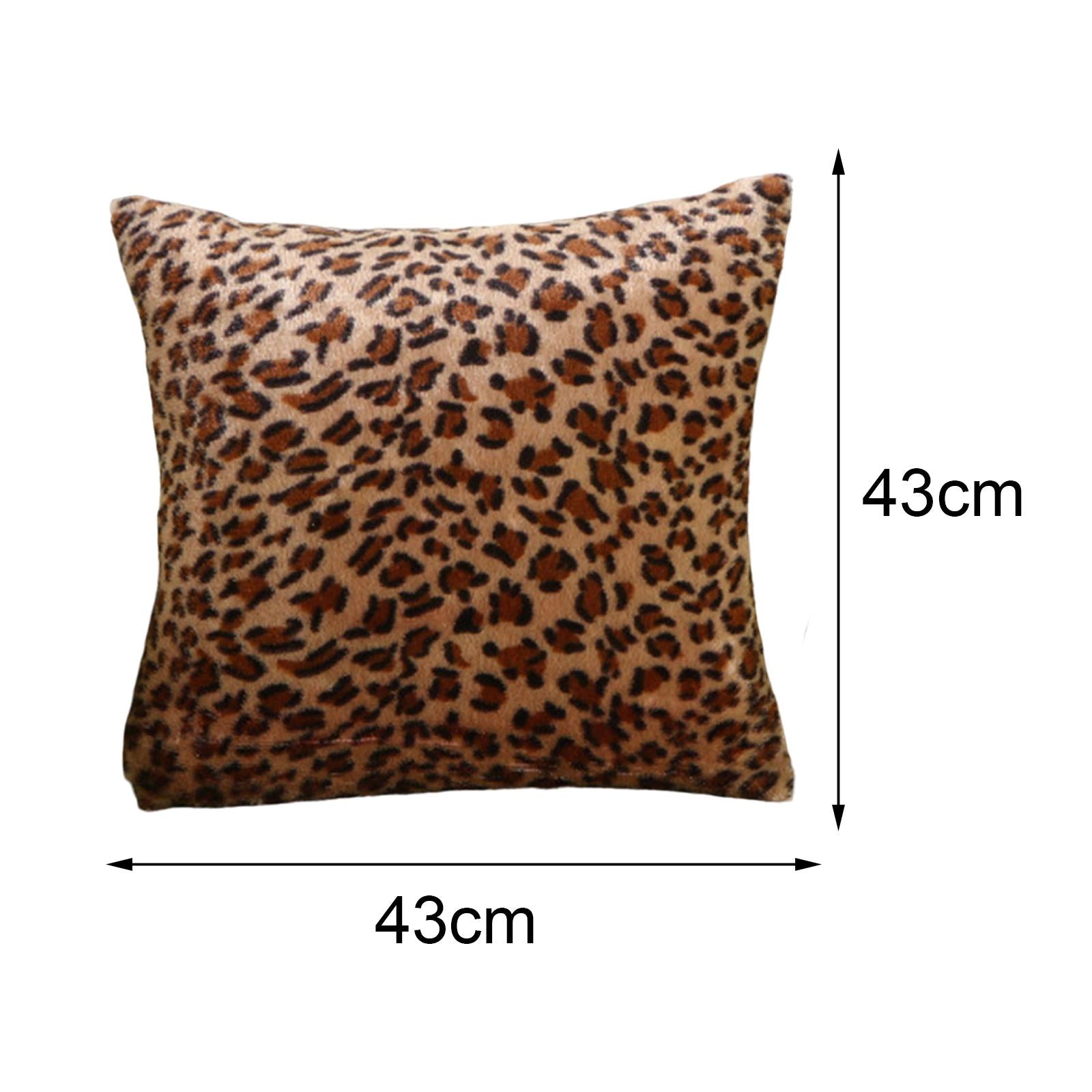 3x17x17inch Square Throw Pillow Cover Pillow Covers for Home Car Dark Brown