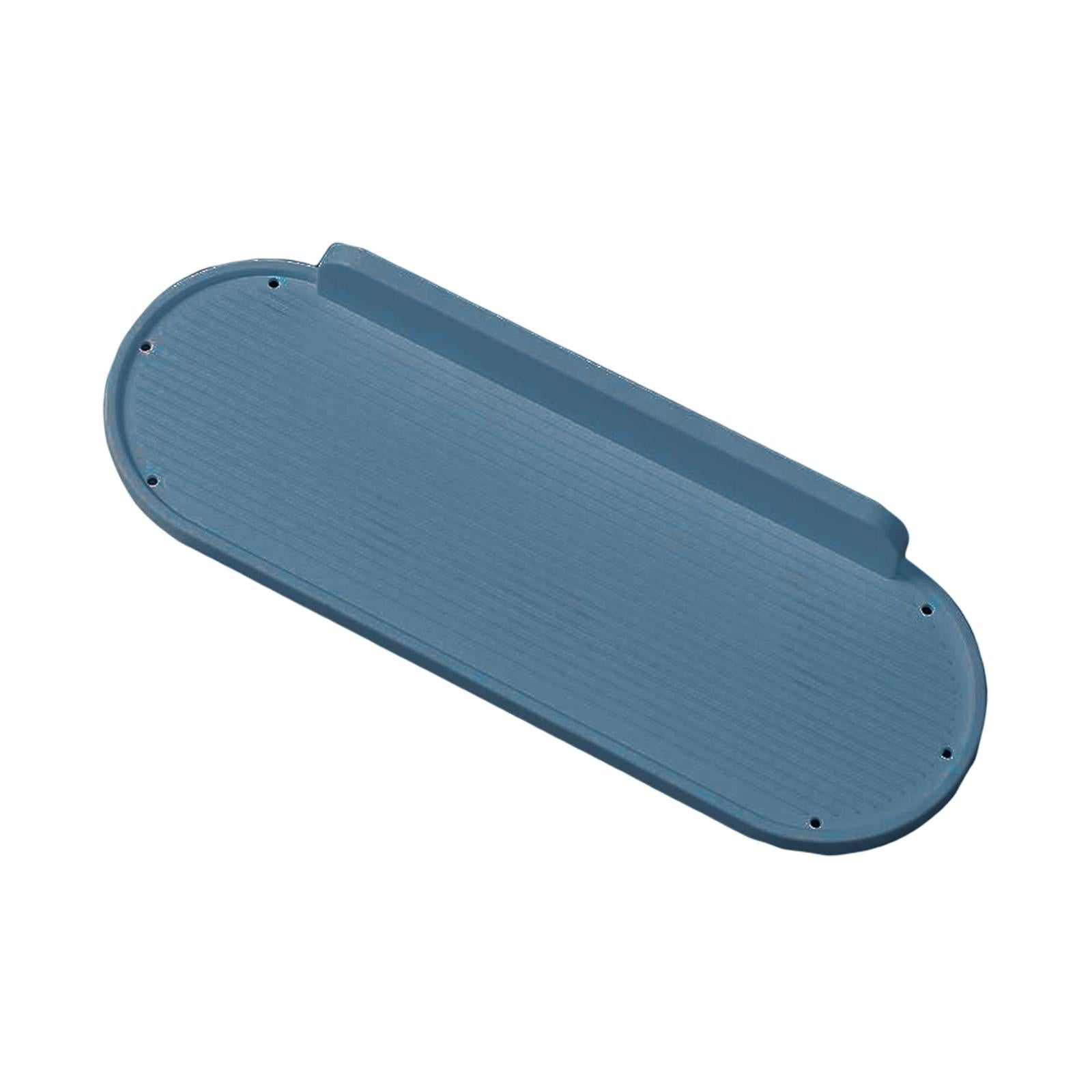 2xFloating Wall Shelves Kitchen Wall Spice Jar Shelves for Hotel Living Room Blue