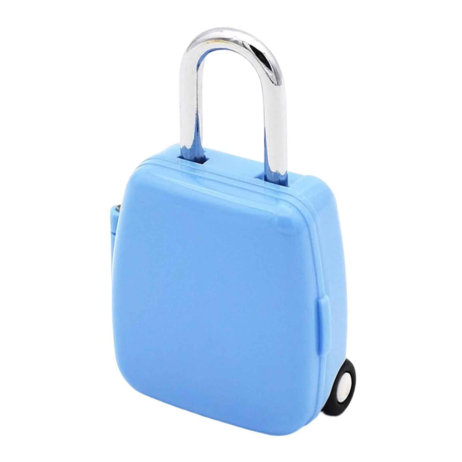 Keyless Combination Padlock Code Lock for Gym School Locker Toolbox Blue