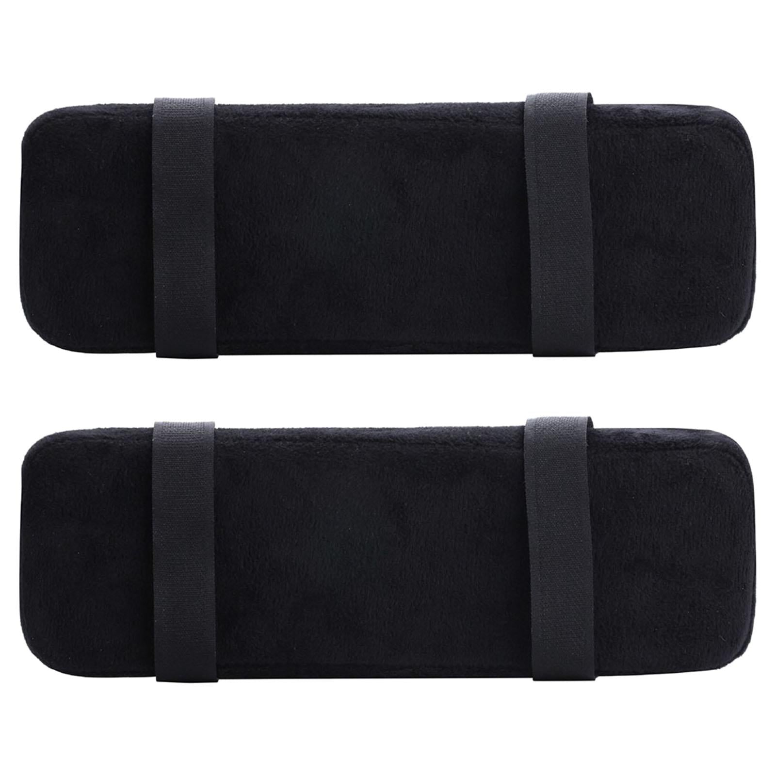 2 Pcs Armrest Pad Washable Memory Foam Soft Ergonomic for Gaming Chair Home