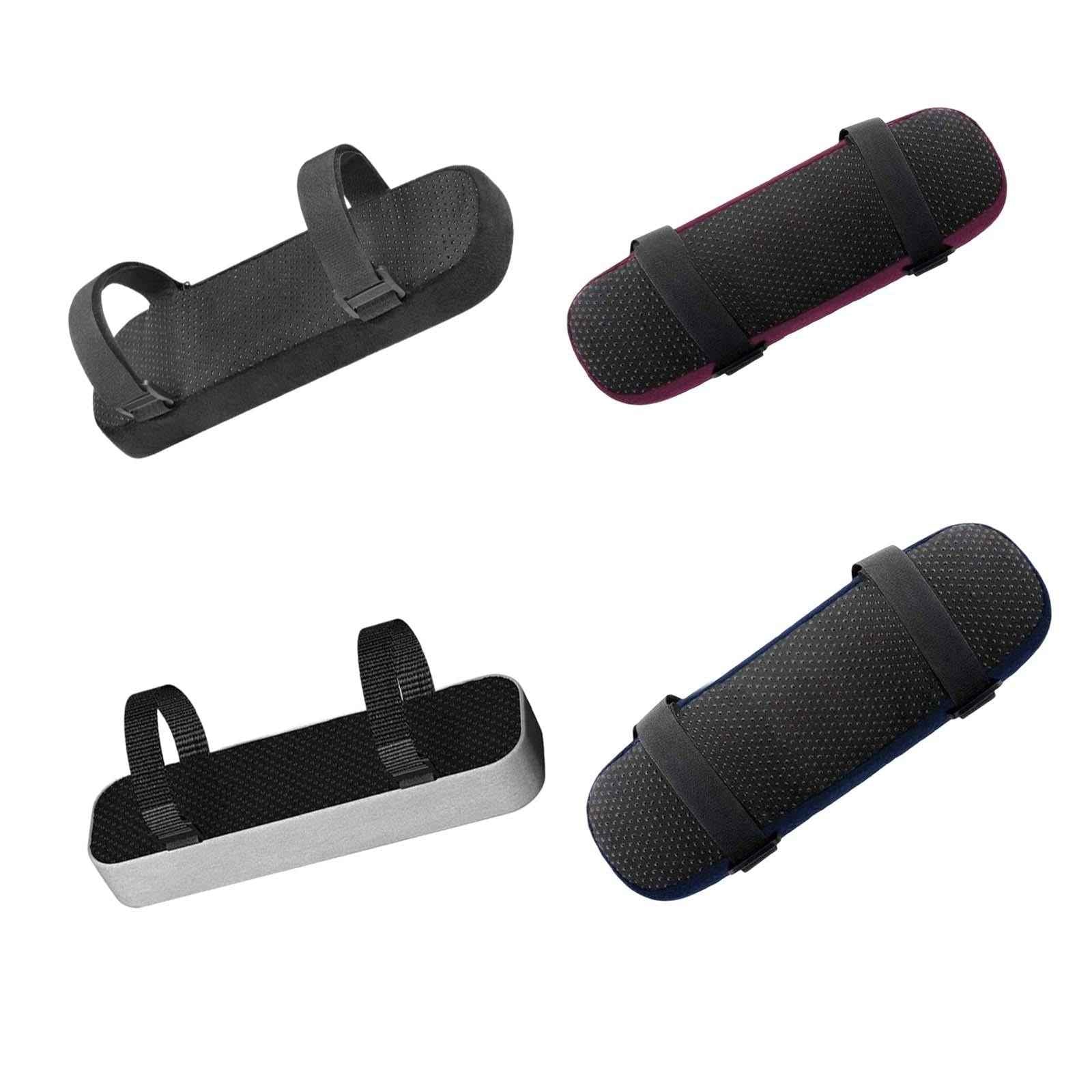 Memory Foam Armrest Cushions Washable for Wheelchair Home Office Chair