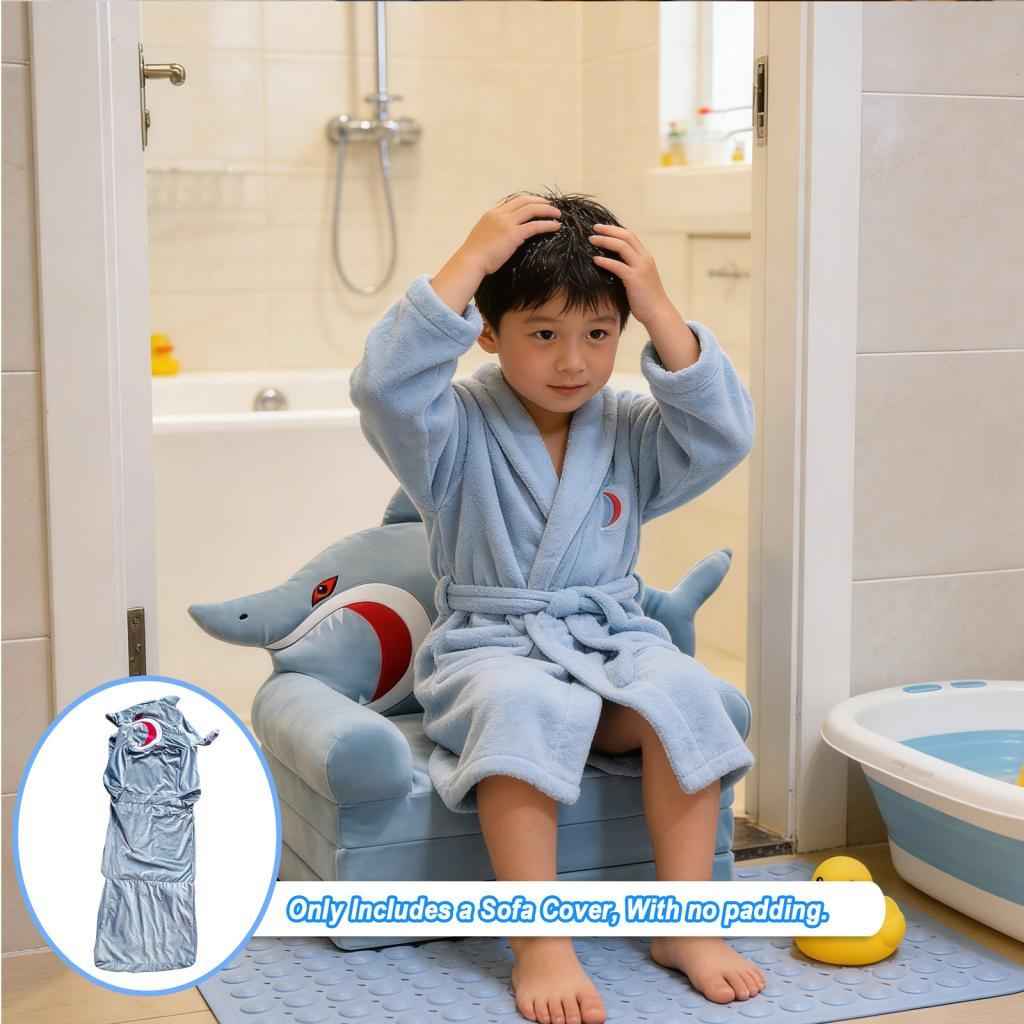 Kids Foldable Sofa Chair Three Floors Cartoon Foldable Kids Sofa for Bedroom