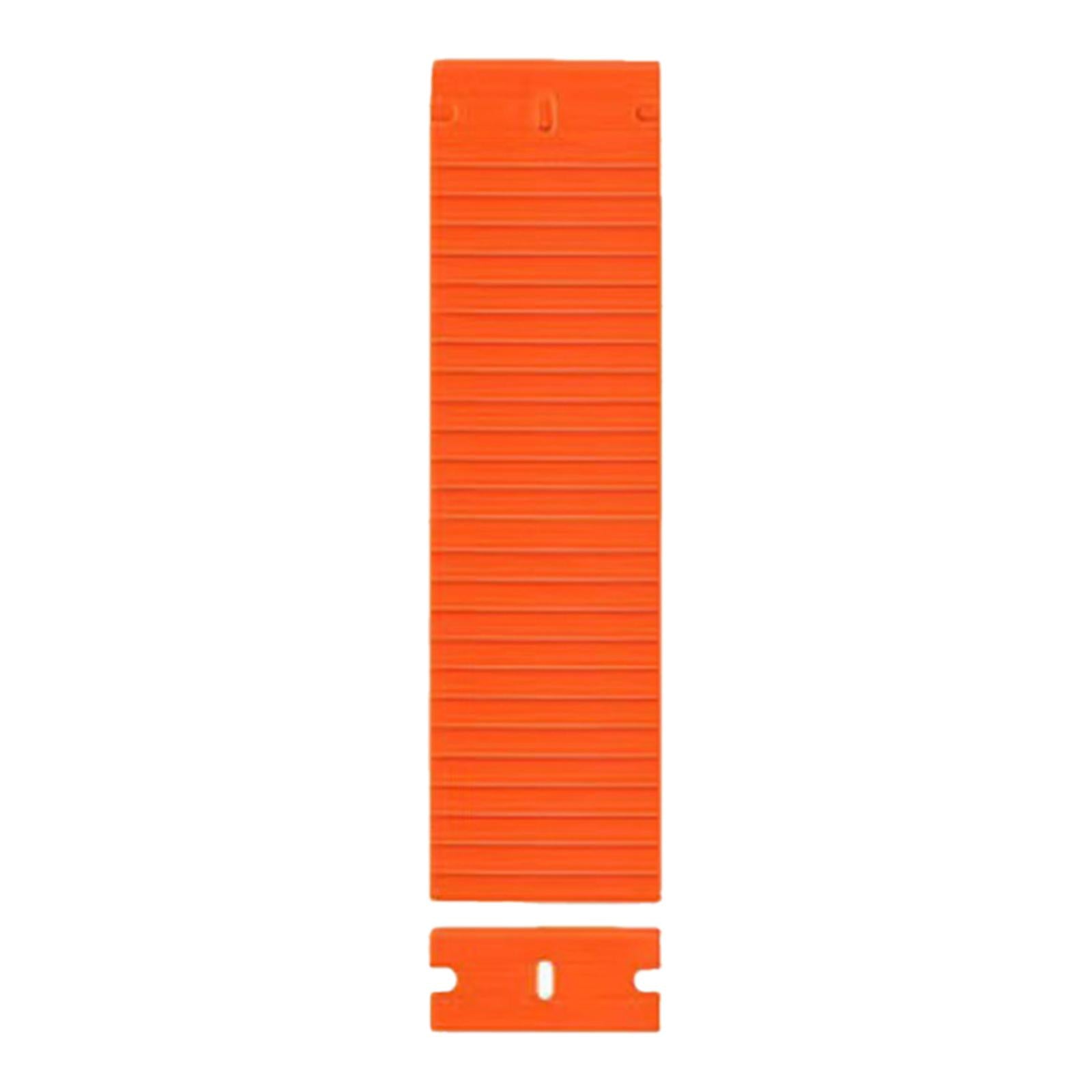 4xGlass Scraper with Blade Cleaner Blade Scraper for Removing Windshields Wall Yellow