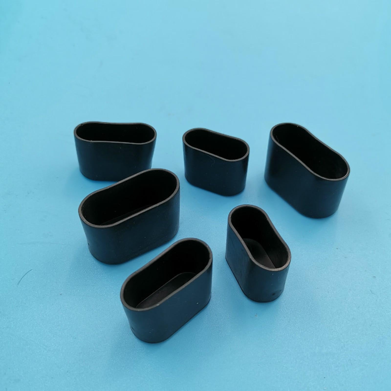 5x32Pcs Chair Leg Covers to Protect Floors AntiSlip Chair Leg Floor Protectors 1.5cmx2.5cm