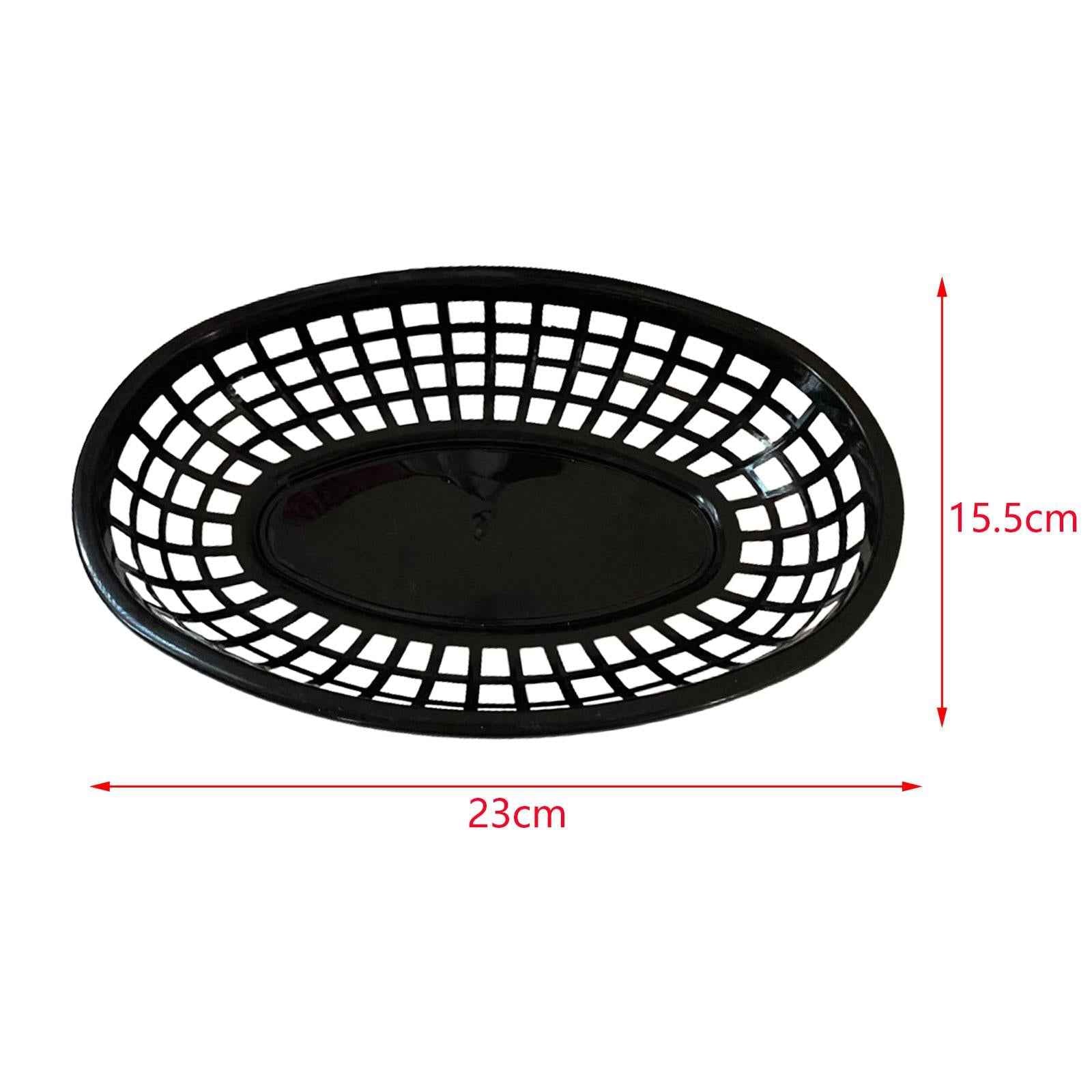 Food Basket Food Service Tray Holder for Sandwiches Deli Serving Snacks