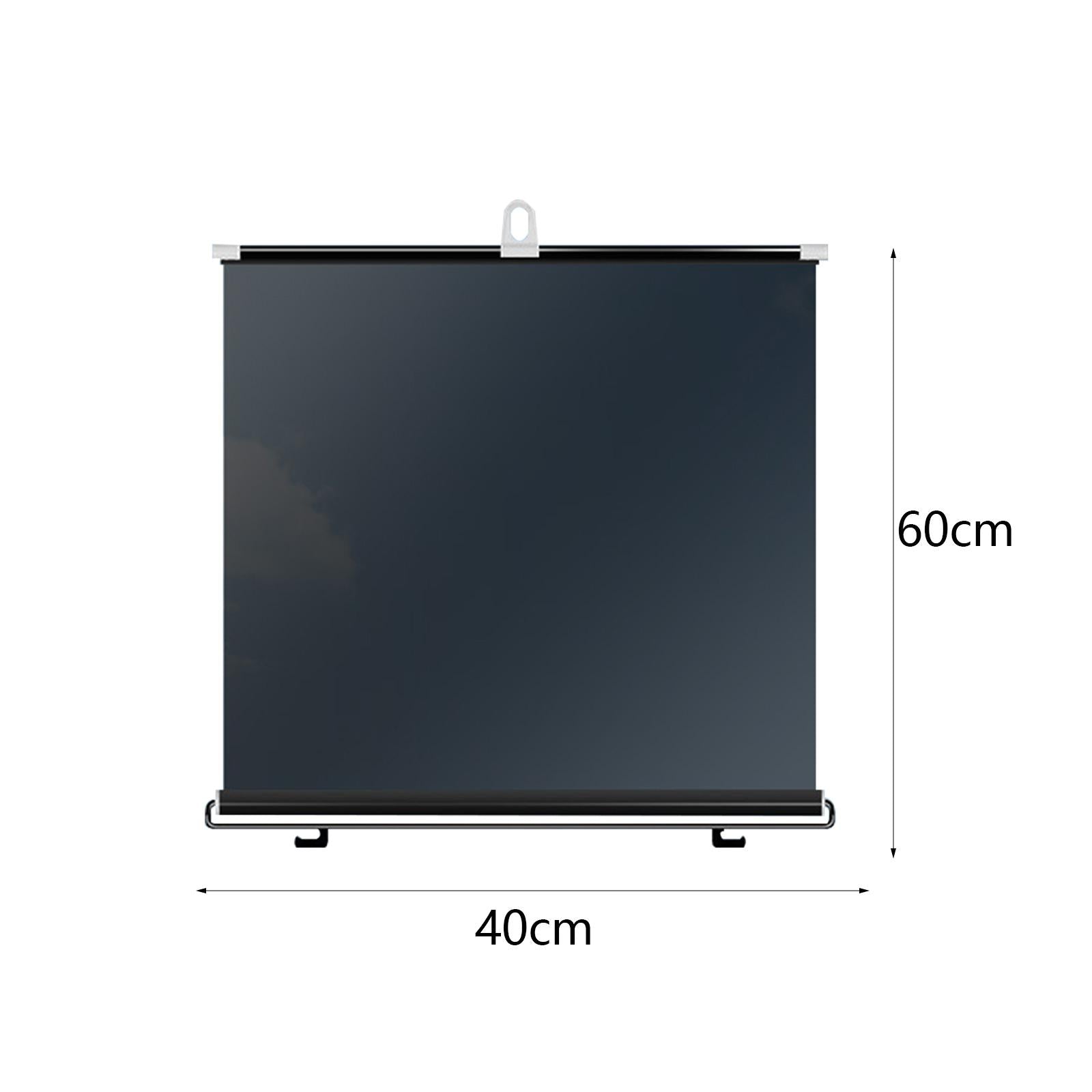 Car Retractable Windshield Sun Shade Multifunctional Car Sun Visor Protector 40cmx60cm