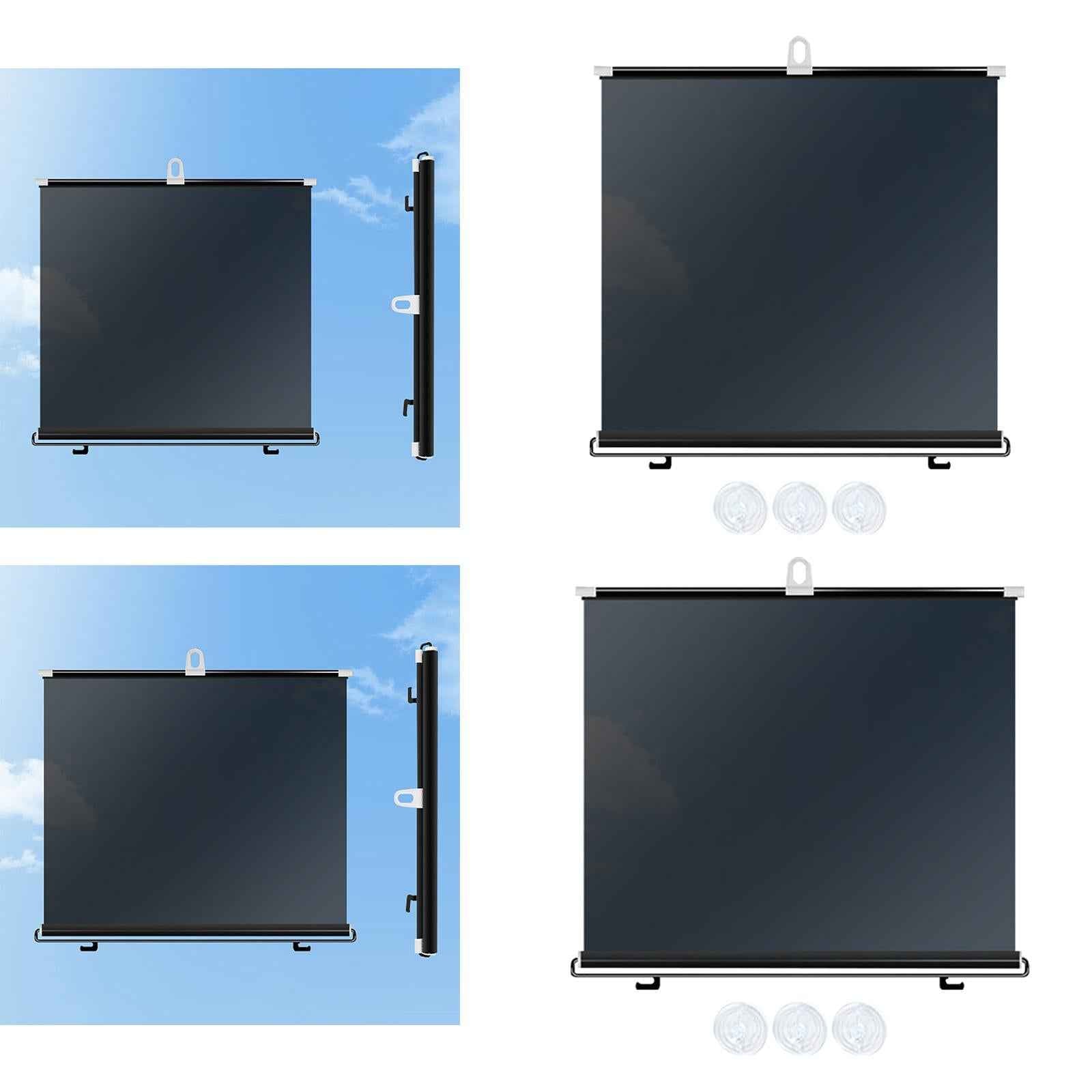 Car Retractable Windshield Sun Shade Multifunctional Car Sun Visor Protector 40cmx60cm
