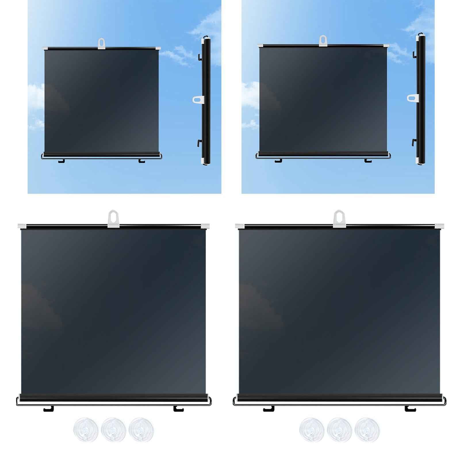 Car Retractable Windshield Sun Shade Multifunctional Car Sun Visor Protector 40cmx60cm