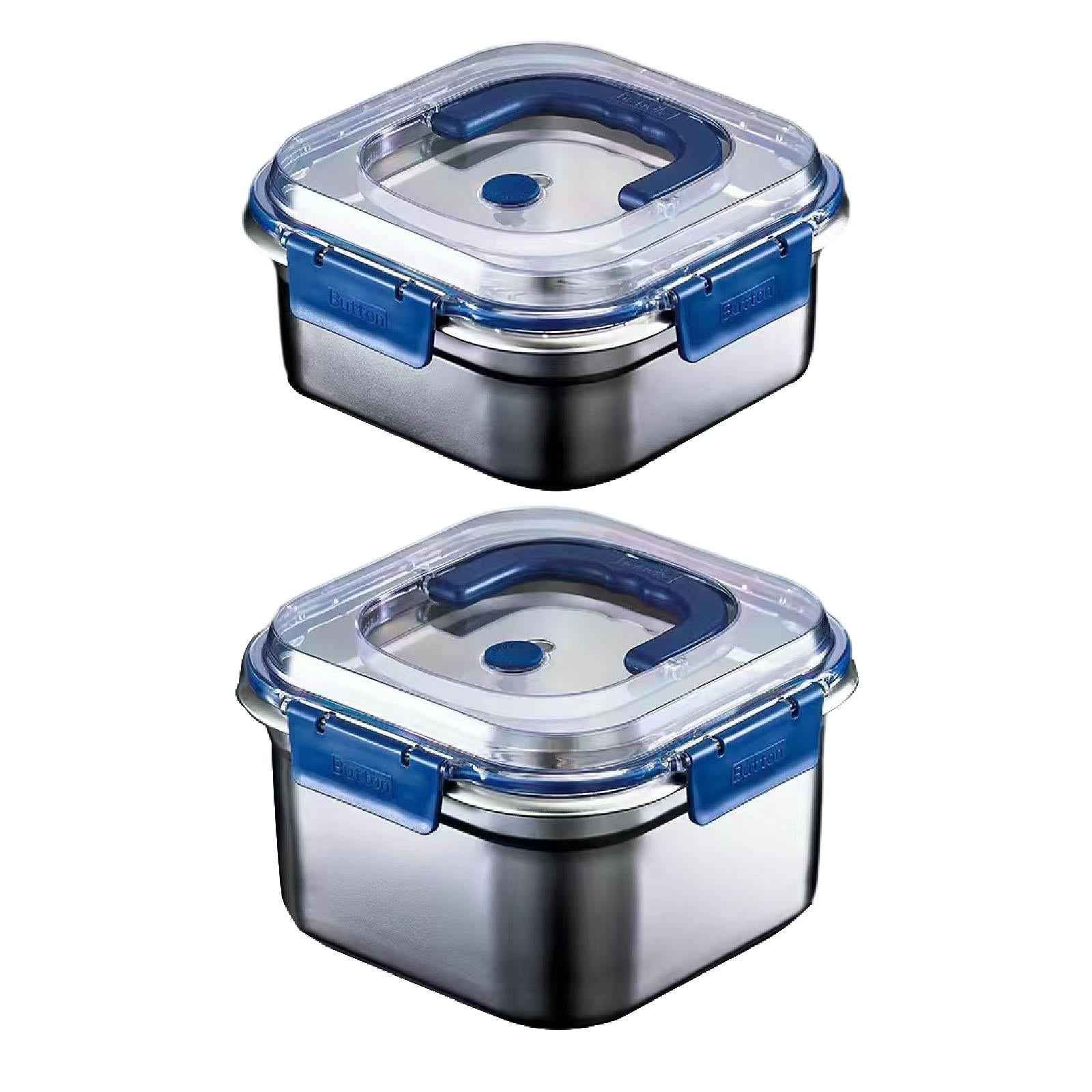 Food Storage Container Sealing Food Lunch Container for Kitchen Work Camping 1800ML