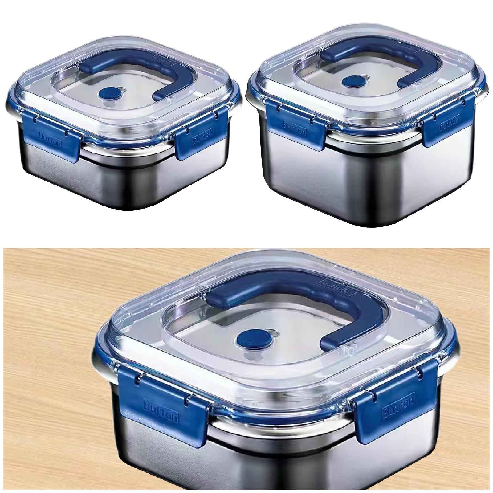 Food Storage Container Sealing Food Lunch Container for Kitchen Work Camping 1800ML
